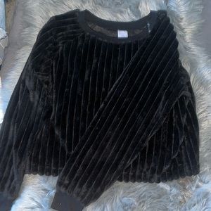 NOBO Ribbed Black Sweater